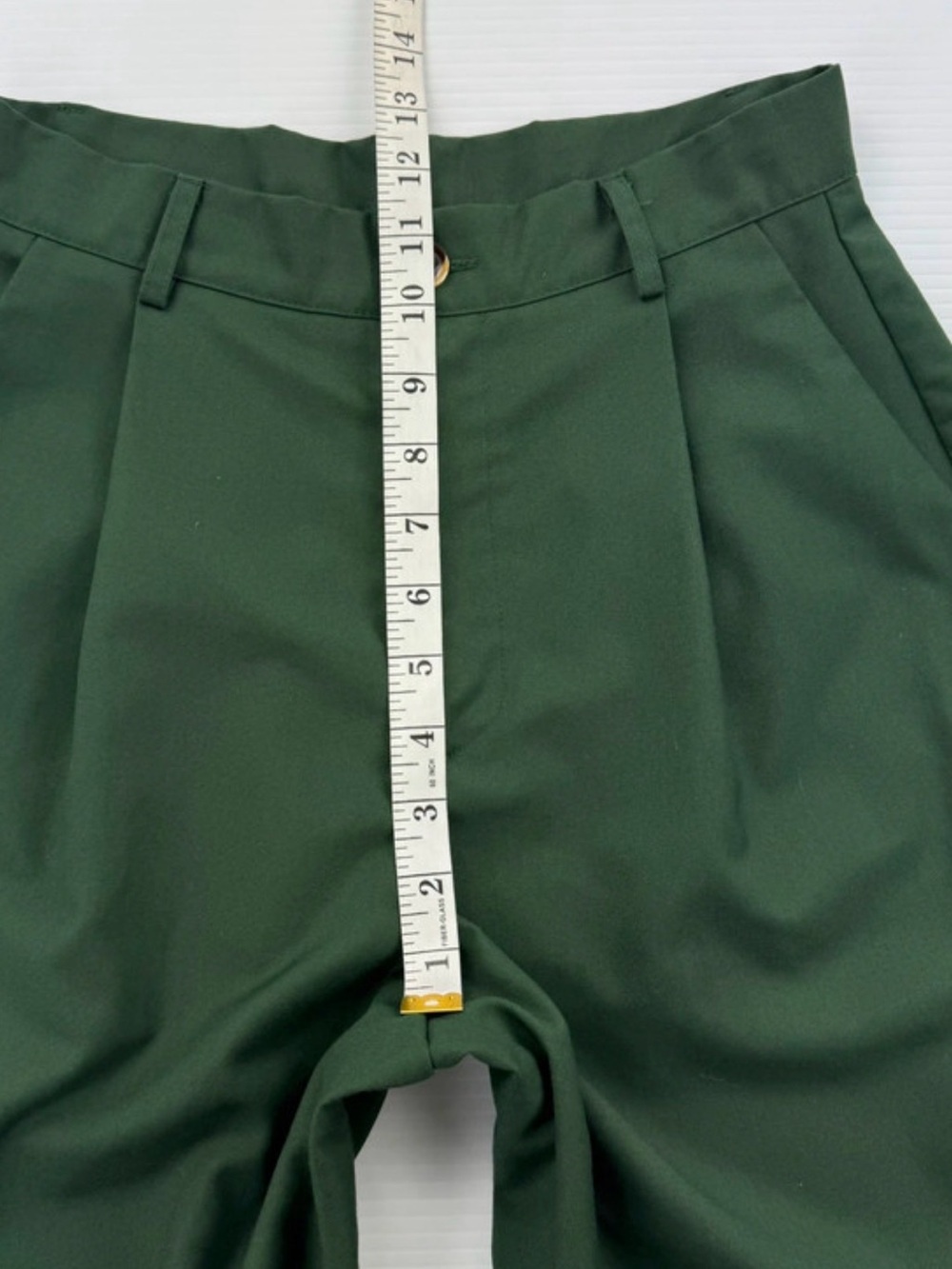 Cider Forest Green High Waisted Wide Leg Trousers • Size Small - Picture 8 of 9